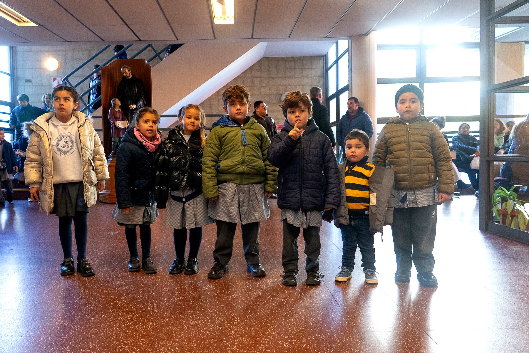 Visita al Colegio Calasanz de Caballito